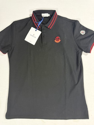 Polo moncler logo patch - logo,