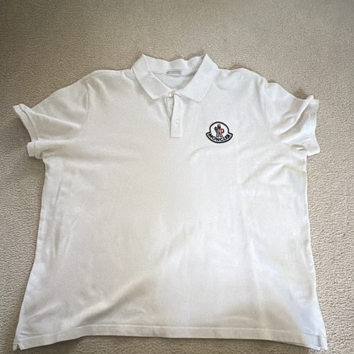 Polo moncler uomo bianca - moncler,