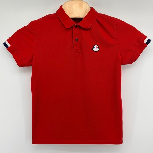 Polo moncler uomo - xl, rossa