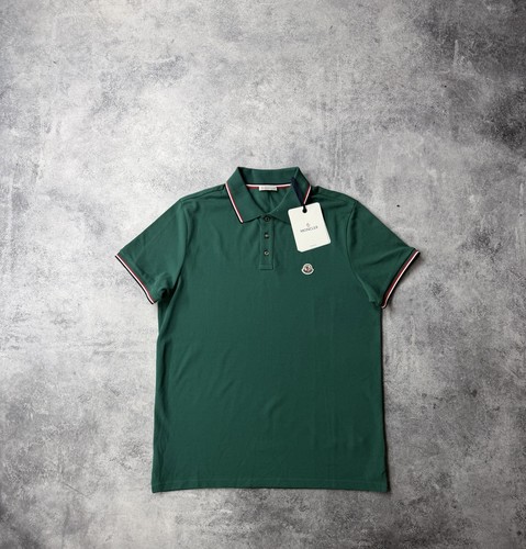 Polo moncler verde nuova - verde, con