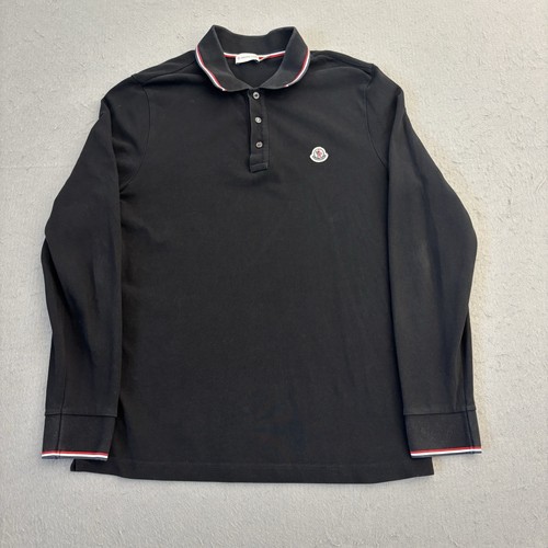 Polo moncler manica - manica, uomo