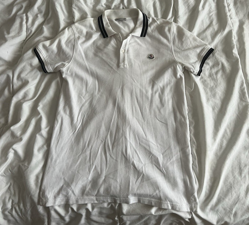Polo moncler bianca ragazzo - ragazzo, 14