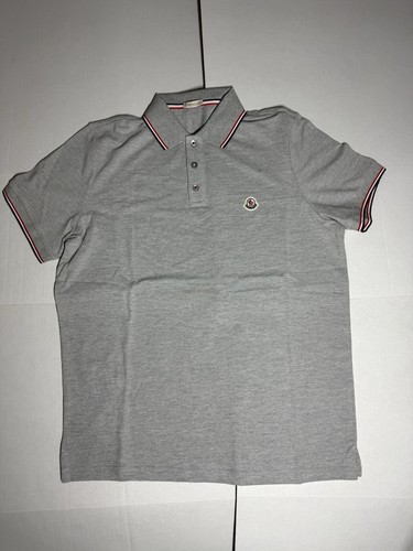 Polo moncler tricolore cotone - moncler,