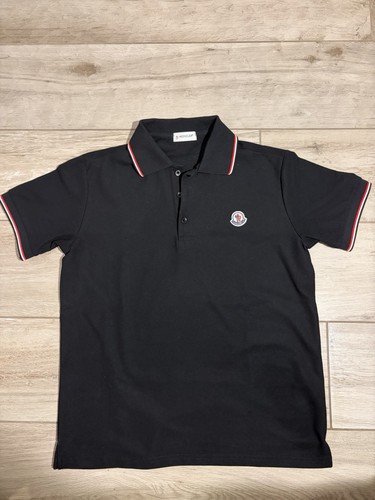 Moncler polo uomo nera - polo, l