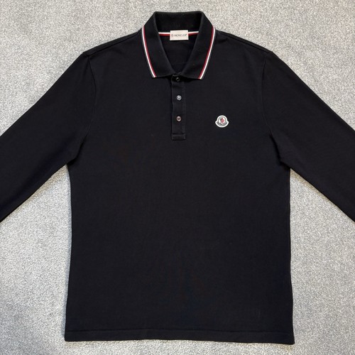 Polo moncler manica lunga - moncler,