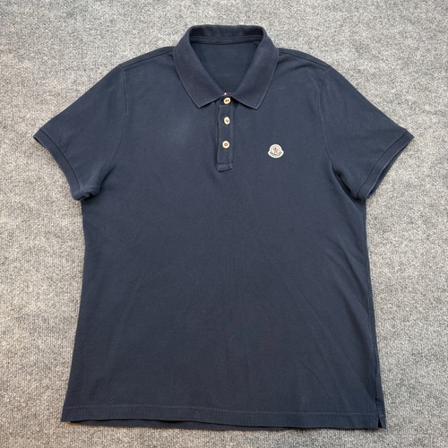 Polo moncler navy uomo - in,