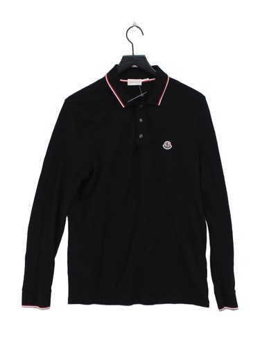 Moncler polo uomo nera 100 - l,