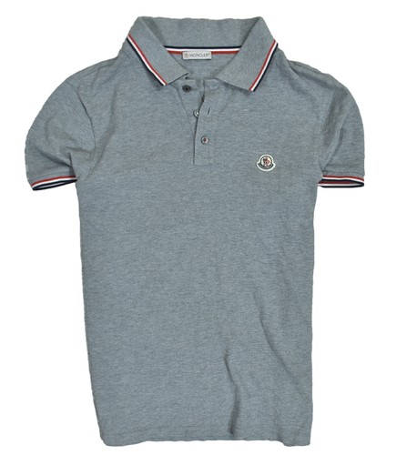 Moncler polo uomo - moncler, grigio