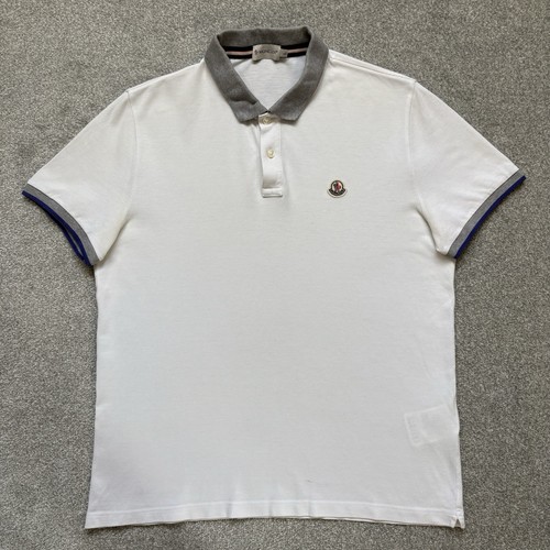 Polo moncler bianca - polo,