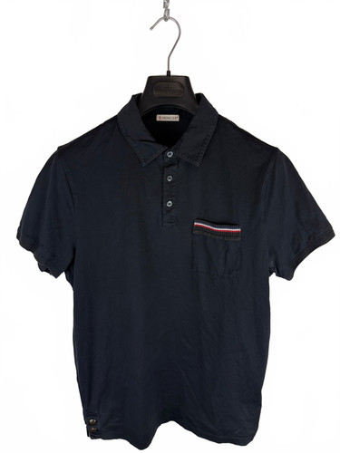 Polo blu navy moncler - moncler,