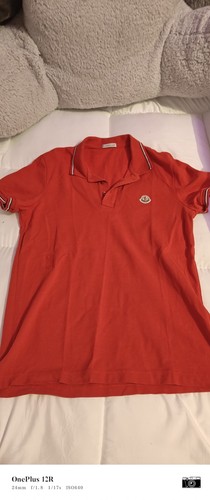 Polo moncler uomo rossa - moncler,