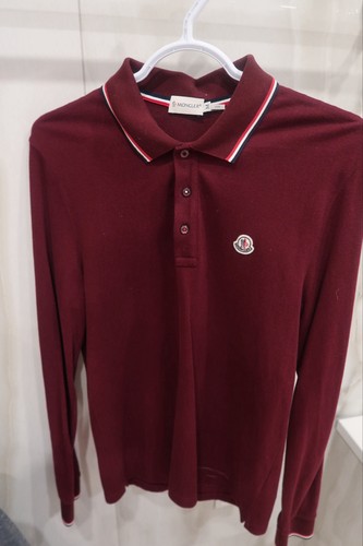 Polo moncler manica lunga - manica,