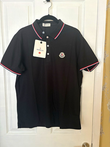 Polo moncler uomo nera - uomo,