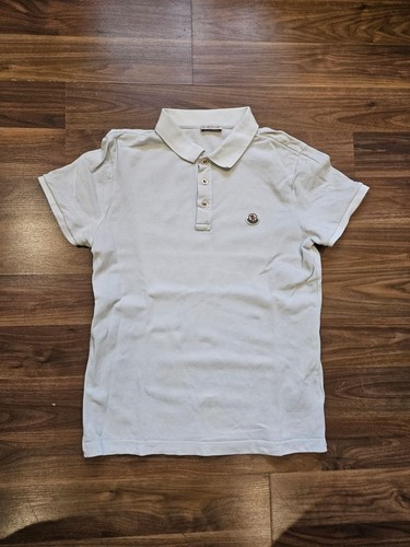 Polo moncler bianca - moncler,