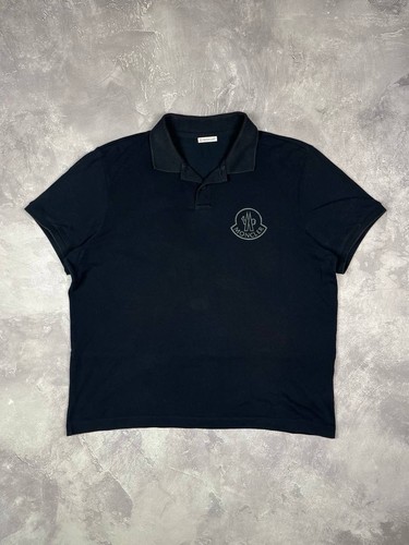 Moncler polo uomo nera - polo,