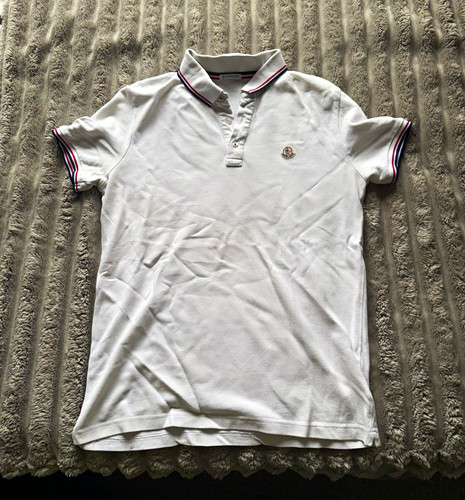 Polo moncler uomo bianca - moncler,