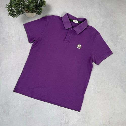 Polo uomo moncler viola taglia - polo,