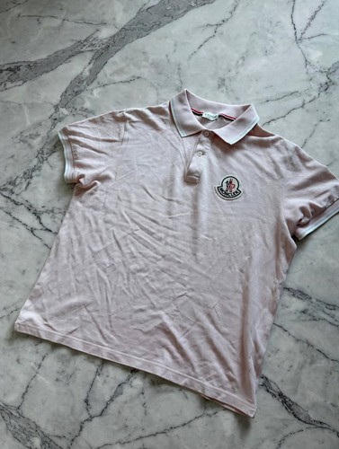 Moncler polo uomo rosa - moncler,