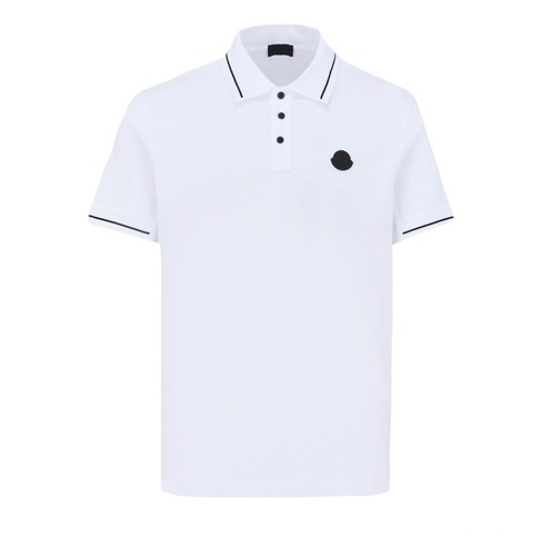 Polo uomo moncler toppa logo - moncler,
