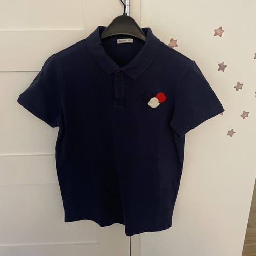 Moncler navy polo - navy, triplo