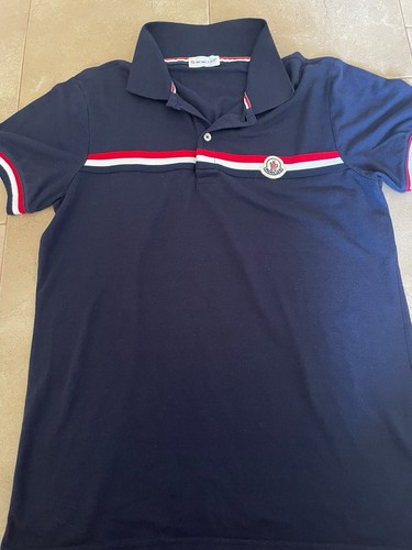 Moncler polo uomo blu - polo,