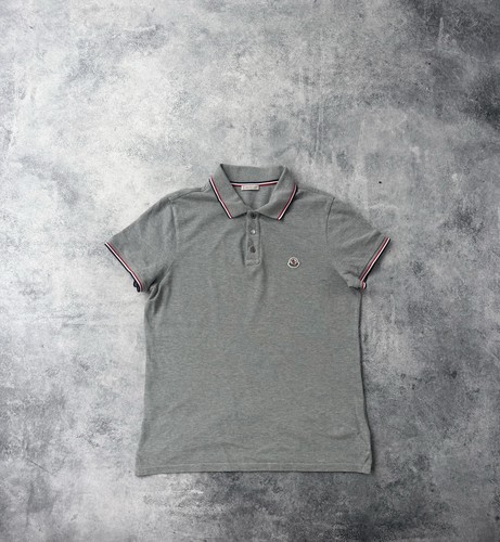 Polo moncler grigia - moncler,