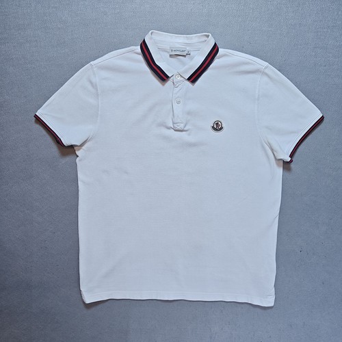 Polo moncler cotone - polo,