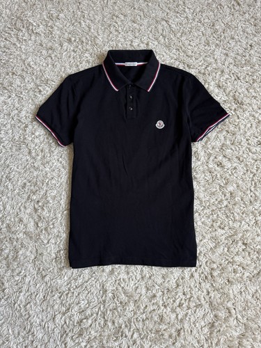 Polo moncler uomo nera - polo, t-shirt