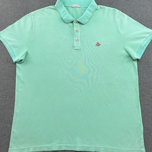 Polo moncler verde - polo, con