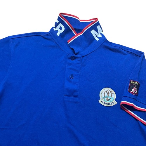 Polo moncler uomo - polo, blu