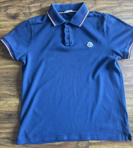 Polo moncler navy taglia - polo,