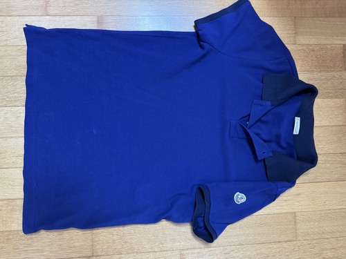 Moncler polo uomo blu - moncler,