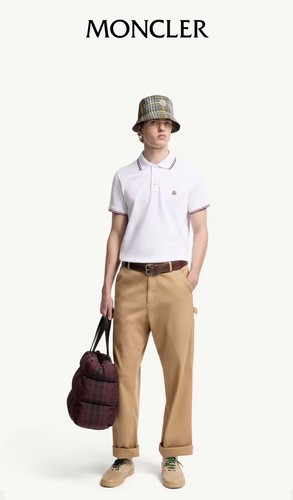 Polo moncler tricolore - polo,