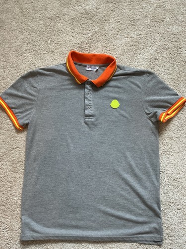 Polo uomo moncler grigio - moncler,